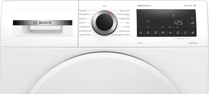 Immagine prodotto Bosch Hausgeräte Asciugatrice WQG233V0CH Destra
