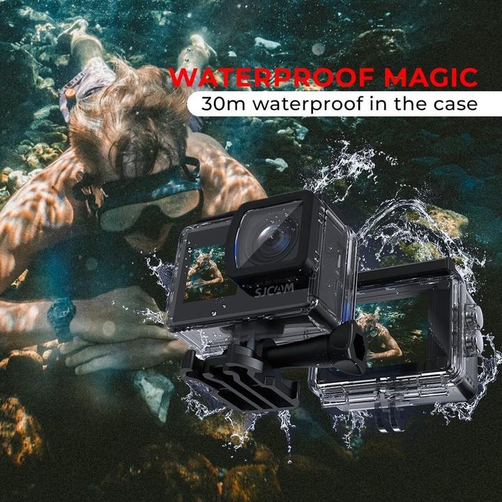 Actual product image Sjcam SJ4000 Dual Screen (30p, Wi-Fi)