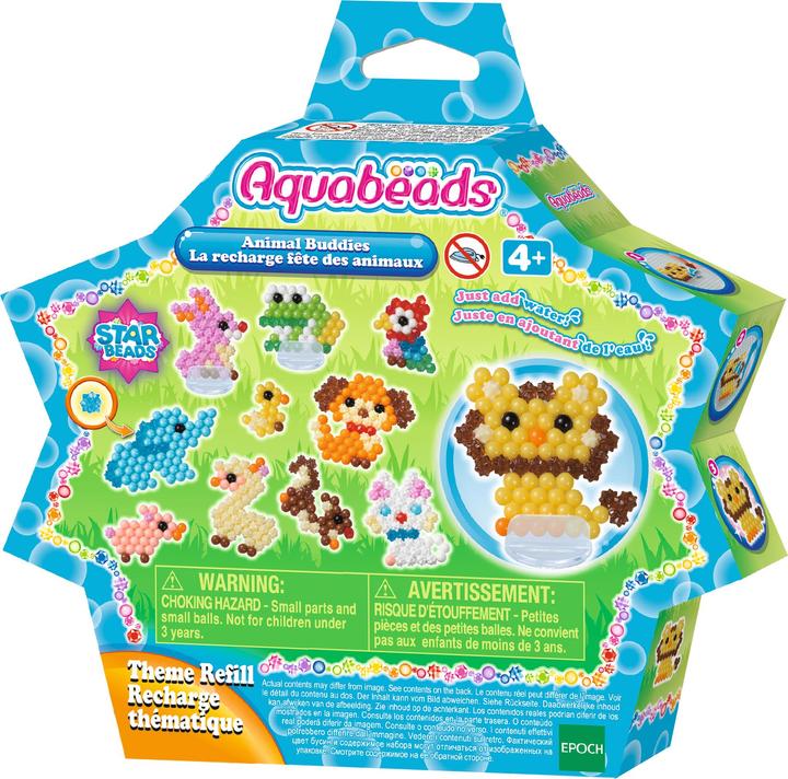 Actual product image Aquabeads Animal Friends Theme Set