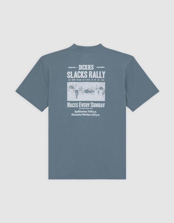 Actual product image Dickies Slacks Rally Ss Tee Stormy Weather (L)