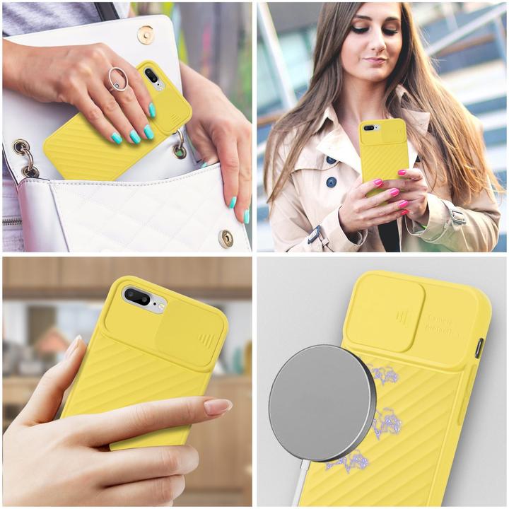 Actual product image Cadorabo TPU cover with camera protection (Apple iPhone 7 Plus, Apple iPhone 7s Plus)