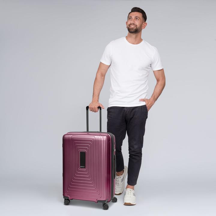 Actual product image Redolz Essentials 14 4-wheel trolley 65 cm with expansion pleat (81 l, M (50 - 90l))