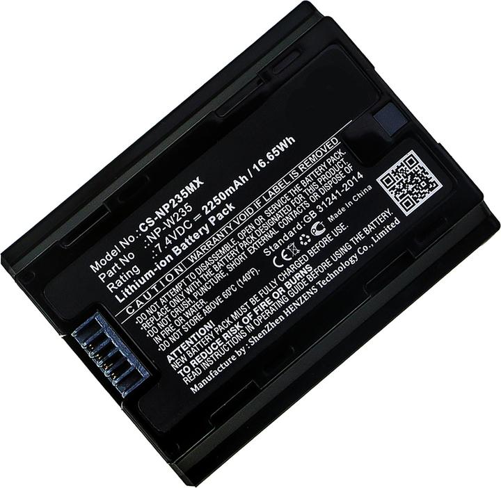 Actual product image AGI Battery compatible with Fujifilm GFX 100S (Camera battery)