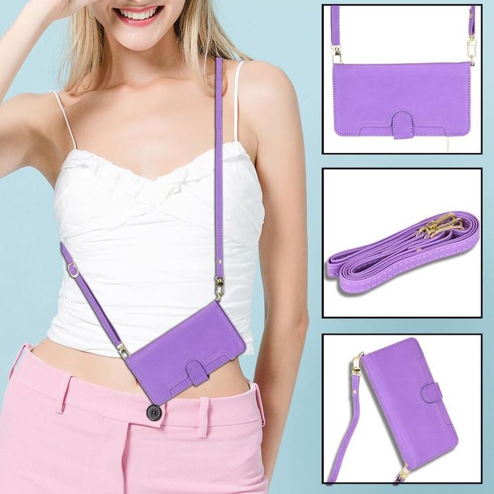Produktbild Cover-Discount Google Pixel 7a - Brieftaschen Hülle violett (Google Pixel 7a)
