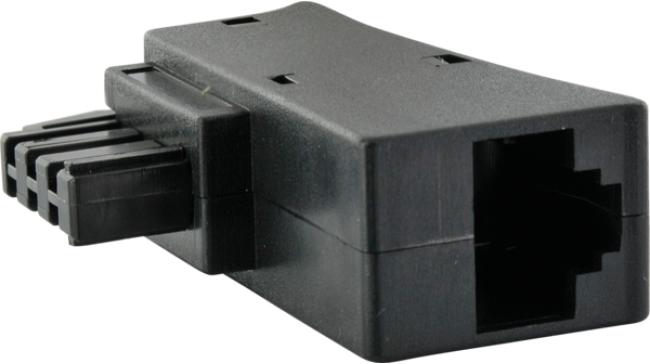 Actual product image Schwaiger TAE/DSL plug adapter TAE-F male | female