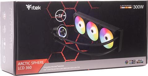 Actual product image Itek ARCTIC SPHERE LCD 360