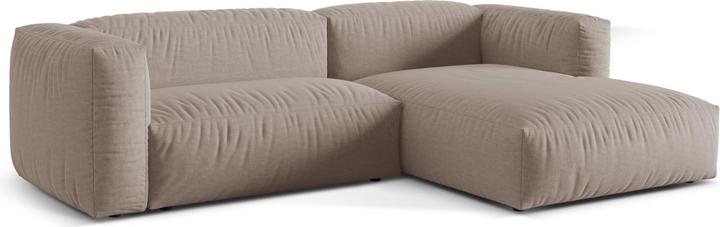 Actual product image Micadoni Modular Right Corner Sofa, "Martina", 2 Seats, 283x176x75 Made in Europe (Corner sofa)