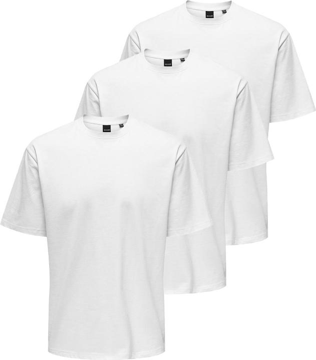 Actual product image Only & Sons 3er Pack Onsfred T-Shirt (L)