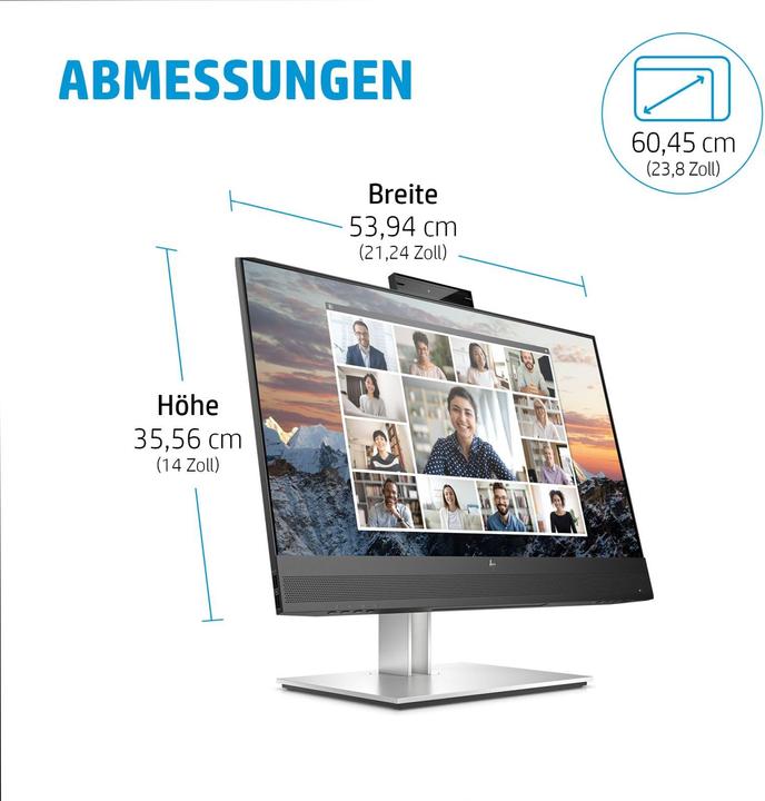 Image du produit HP E24m G4 (1920 x 1080 pixels, 23.80")