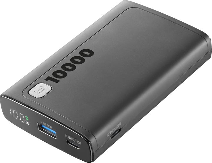 Produktbild Cellularline CELLULAR L& CLL PB DISPLAY 10000 BK (10000 mAh, 20 W)