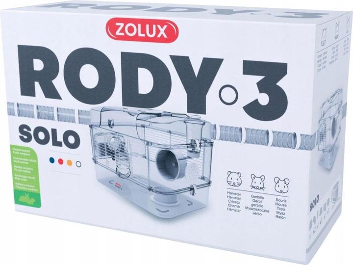 Actual product image Zolux Cage RODY3 SOLO color: baltas