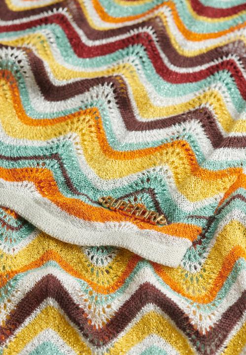 Produktbild Superdry Midi-Strickkleid mit Zickzackmuster (10)
