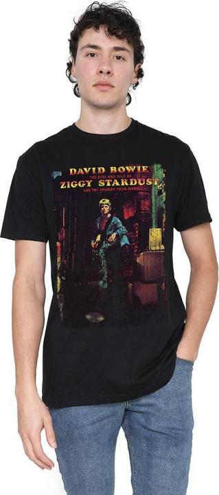 Immagine prodotto David Bowie Ziggy Stardust Album Maglietta Uomo (4XL)