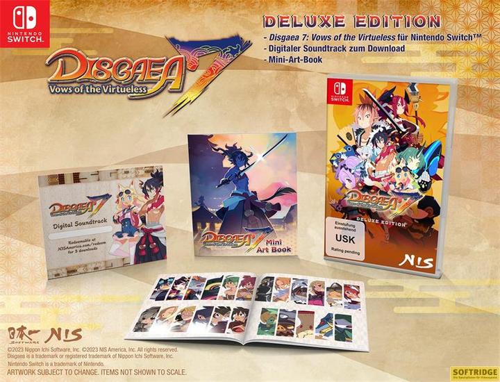 Image du produit NIS Disgaea 7 : Voeux du Virtuel Edition Deluxe (Switch, Switch Lite, Switch OLED, DE)
