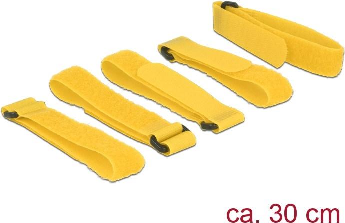 Immagine prodotto Delock Chiusura in velcro (Fascette in velcro, 300 mm, 5 pz.)