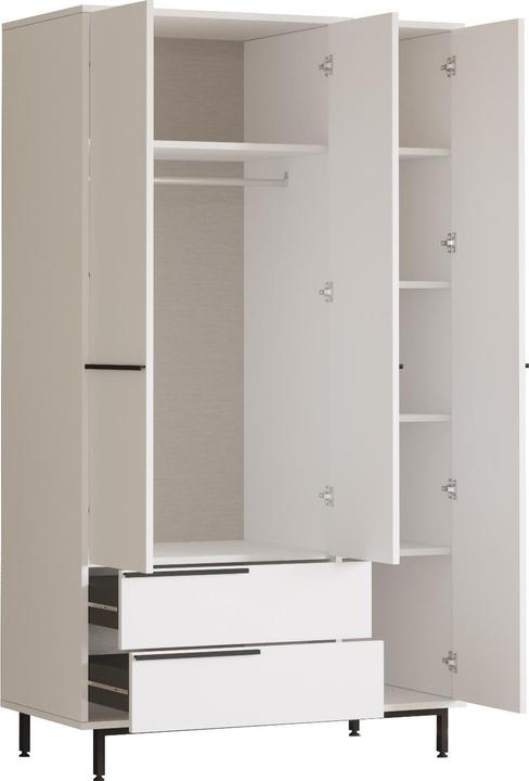 Actual product image Skye Decor Wardrobe (112.5 x 195.5 x 55 cm)