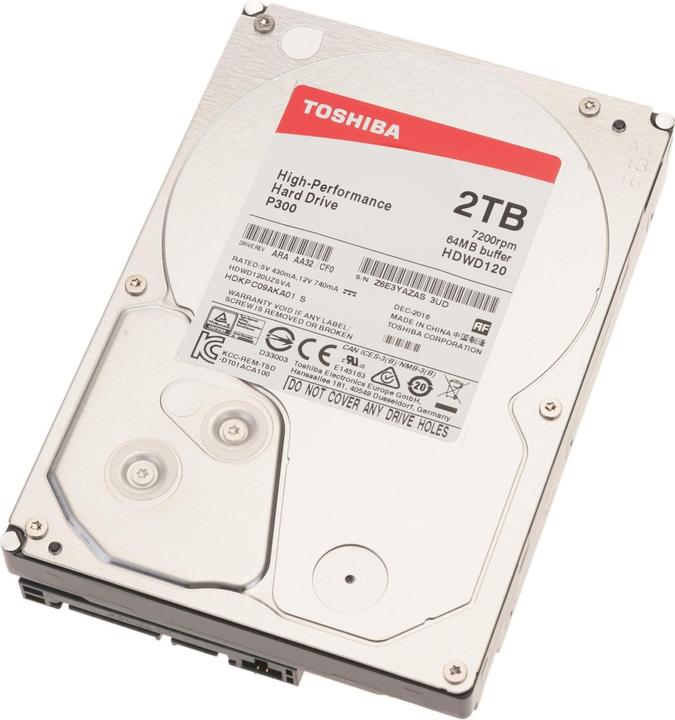 Produktbild Toshiba P300 (2 TB, 3.5", CMR)