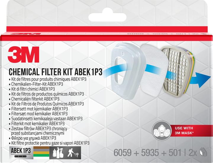 Produktbild 3M Ersatzfilter (ABEK1P3, 2 x)