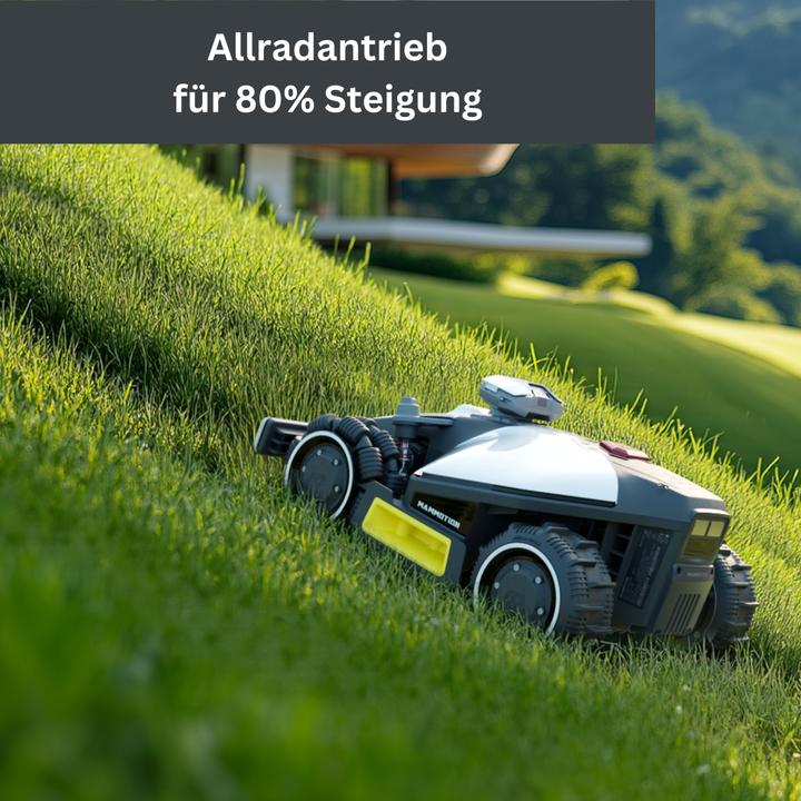 Actual product image Mammotion Luba mini AWD 1500 (1500 m², Without boundary wire)