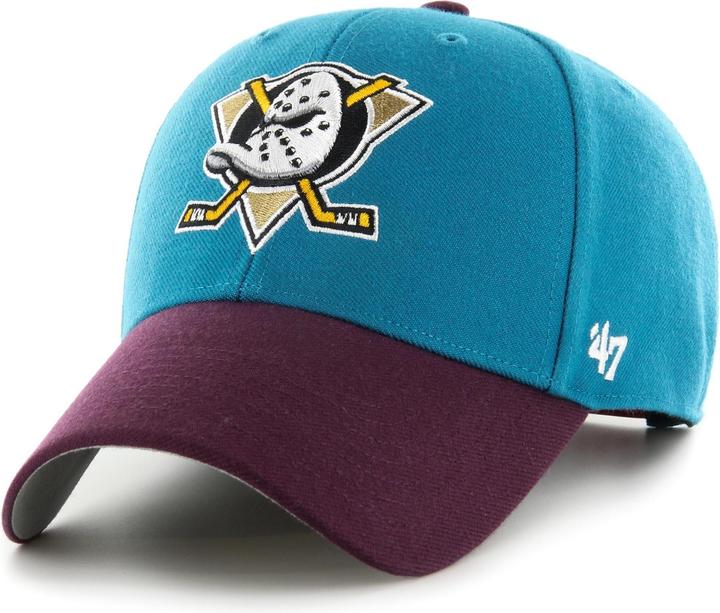 Actual product image 47 Brand Curved Snapback Cap NHL Vintage Anaheim Ducks (One size)