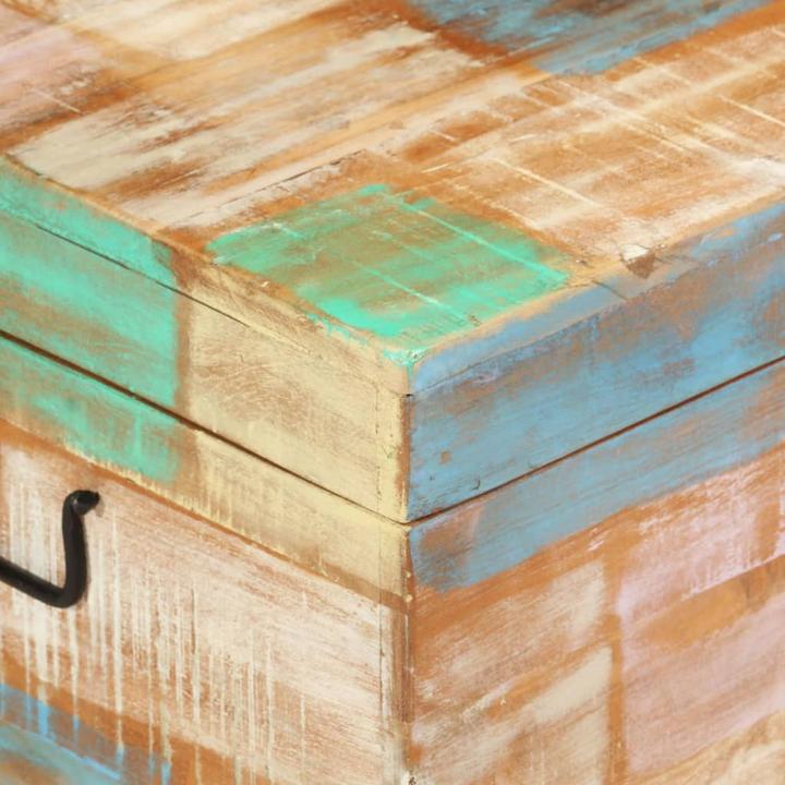 Produktbild VidaXL Truhe Altholz Massiv,Farbe: Mehrfarbig,Material: Massives (73 x 39 x 41 cm)