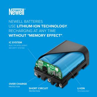 Actual product image Newell SupraCell Protect LP-E10 battery for Canon (Camera battery)