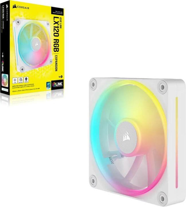 Image du produit Corsair iCUE LINK LX120 RGB (120 mm, 1 x)