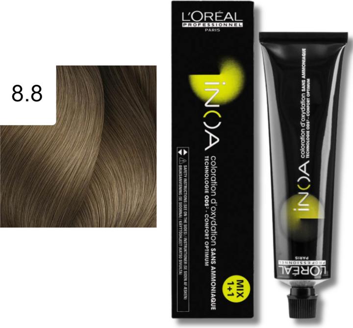 Produktbild L'Oréal Professionnel Inoa (8.8 Hellblond Mokka)