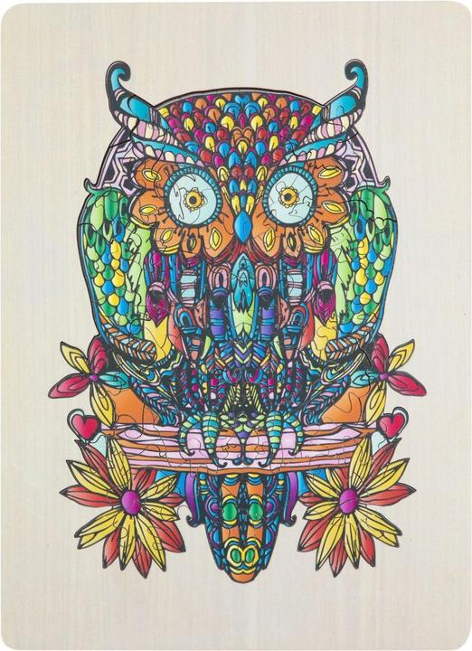 Image du produit Grafix Puzzle en bois Hibou 133 pièces FSC (133 pièces)