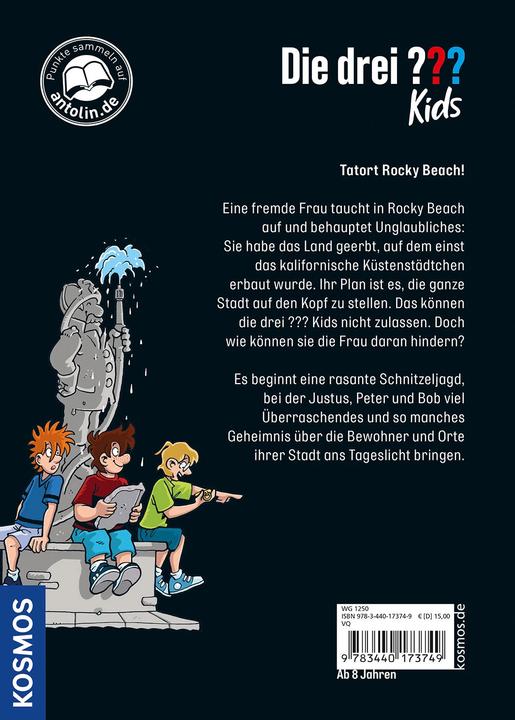 Produktbild Kosmos Die drei??? Kids, Rettet Rocky Beach (Deutsch, Boris Pfeiffer, Ulf Blanck, Kim Schmidt, 2022)
