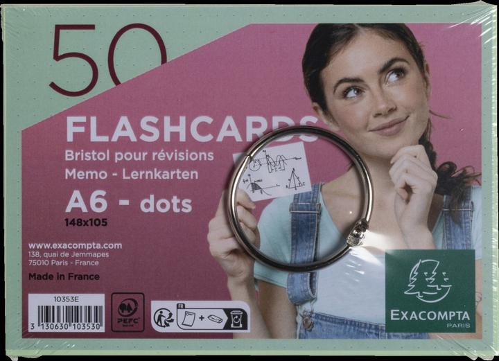 Image du produit Exacompta Fiches Bristol (148 x 105 mm, 205 g/m², 50 x)