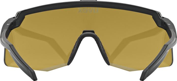 Productafbeelding Uvex Sports fase S CV (zwart mat (blauw), Spiegelblauw)