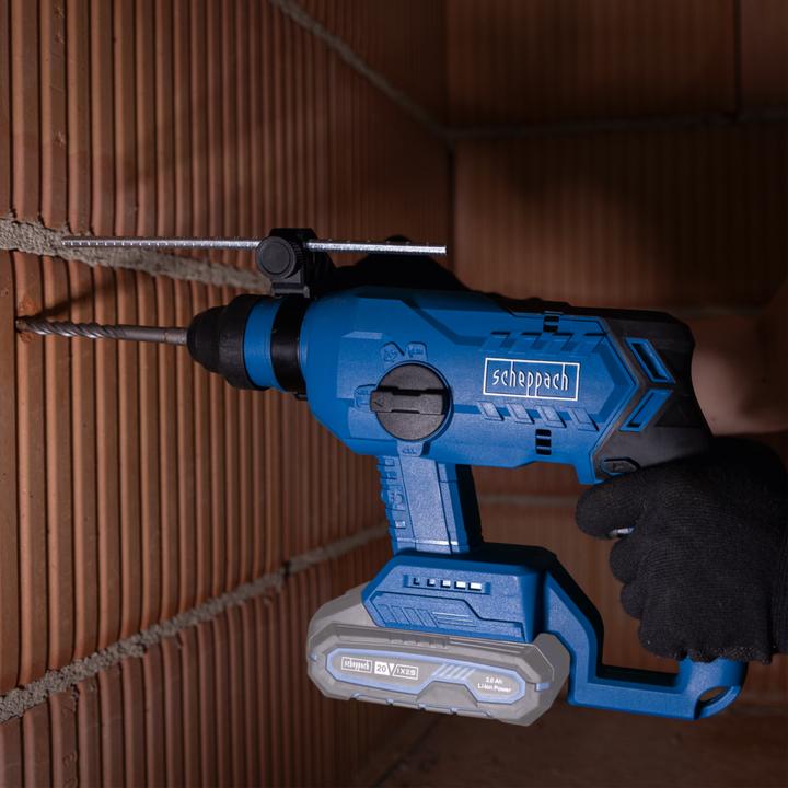 Actual product image Scheppach Akku-Bohrhammer BC-RHD230-X (Rechargeable battery operated)