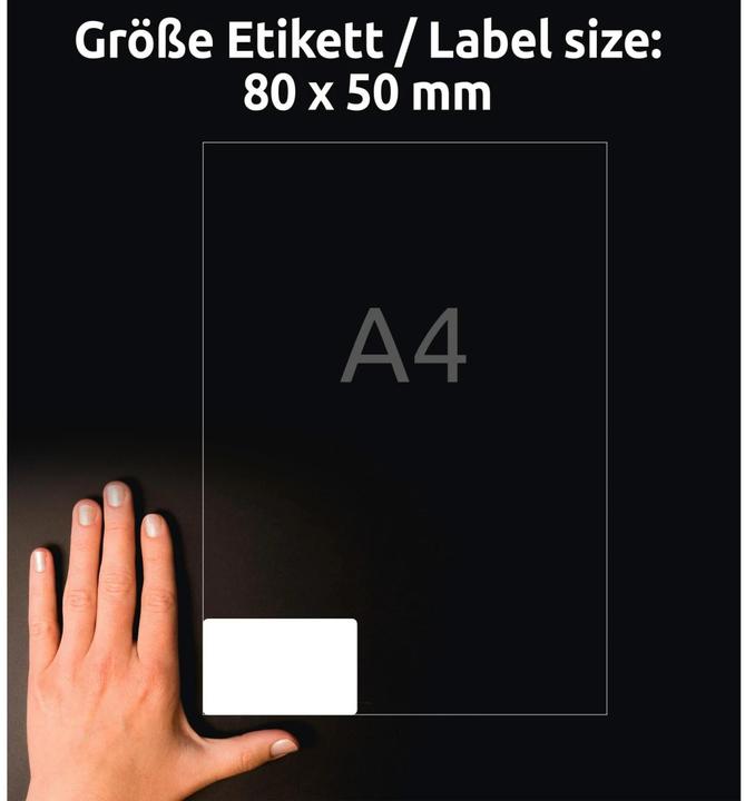 Actual product image Avery Name labels