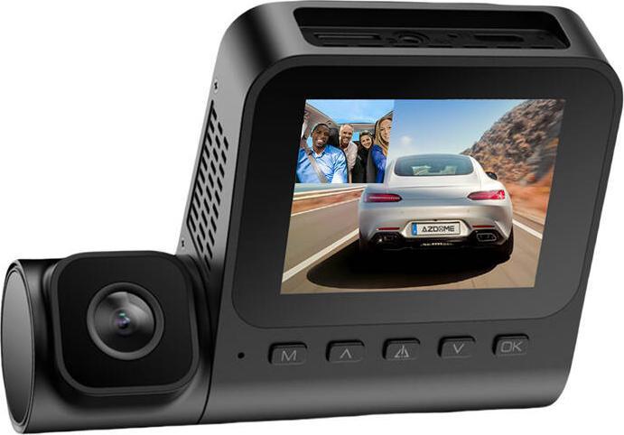 Produktbild AZDome 1080p front camera and 1080p indoor camera V600-2CH, G-sensor (Beschleunigungssensor, Eingebautes Mikrofon, Nachtsicht, Full HD)
