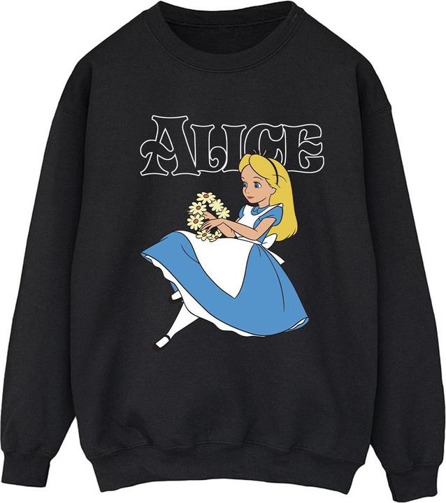 Disney Alice im Wunderland Blumen Sweatshirt (XL)