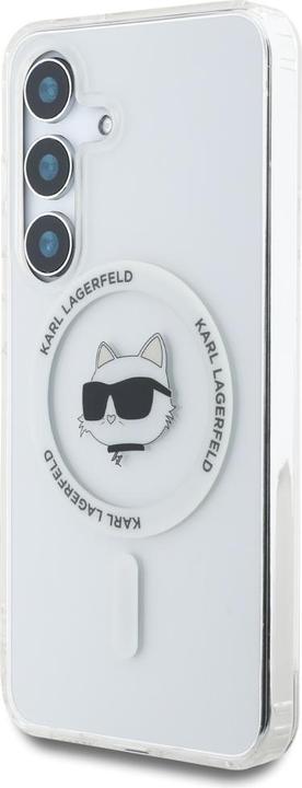 Immagine prodotto Karl Lagerfeld HC Magnetic IML Metal Choupette Head case for Samsung Galaxy S25 Plus white (Samsung Galaxy S25+)