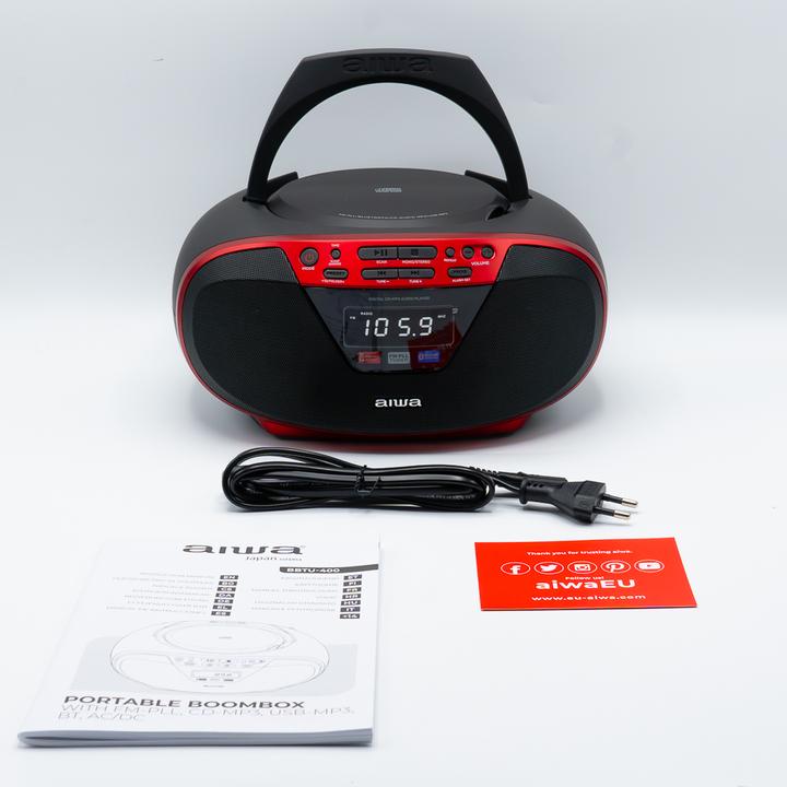 Produktbild Aiwa BBTU-400RD (FM, Bluetooth)