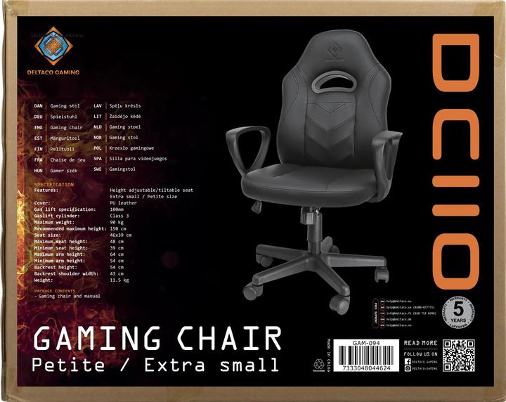 Produktbild Deltaco Gaming DC110 Junior