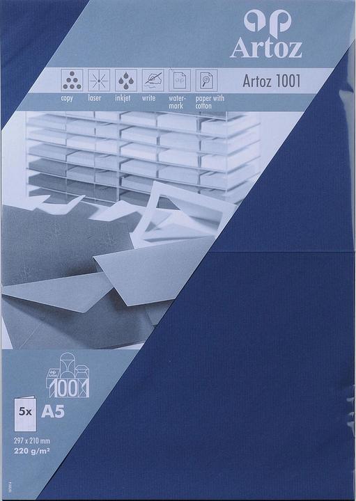 Produktbild Artoz Schreibkarte (A5, 220 g/m², 5 x)