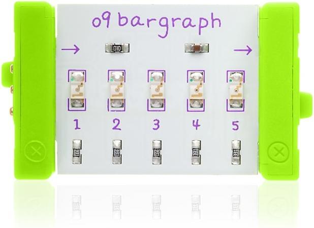 Actual product image Littlebits Bar graph o9