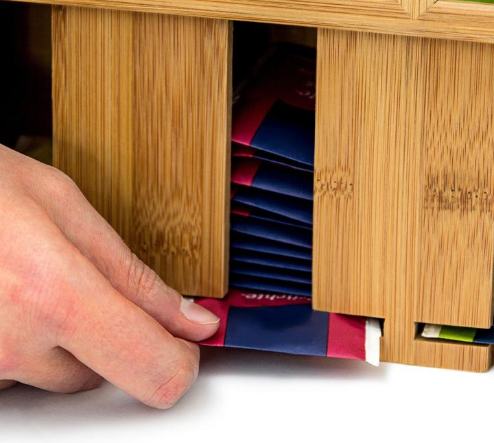 Productafbeelding Relaxdays Theezakjes dispenser