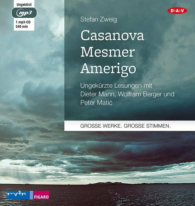 Image du produit Casanova, par exemple. Mesmer, qui est un médecin. Amerigo (Peter Matic, Succursale Stefan, Wolfram Berger, Allemand)
