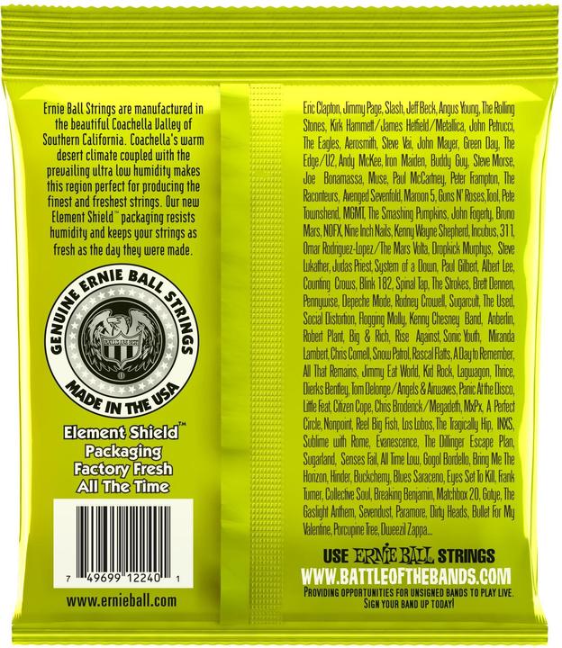 Actual product image Ernie Ball Slinky RPS (6 x, Electric guitar, 0.05")