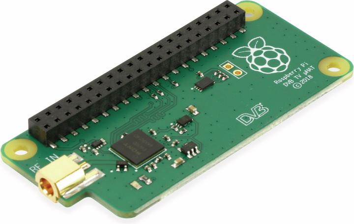 Actual product image Raspberry Pi TV UHAT - Digital TV HAT for DVB-T and DVB-T2