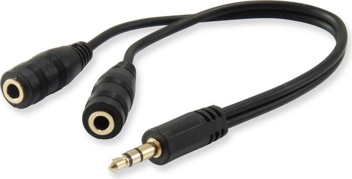 Immagine prodotto equip Cavo a Y per splitter audio (0.13 m, Connettore da 3,5 mm (AUX))