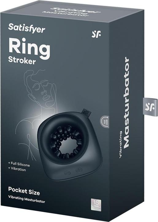 Produktbild Satisfyer Ring Stroker Masturbator & Vibrator (9.10 cm)