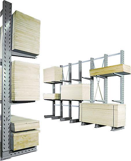 Image du produit eurokraft pro Crémaillère cantilever, type lourd