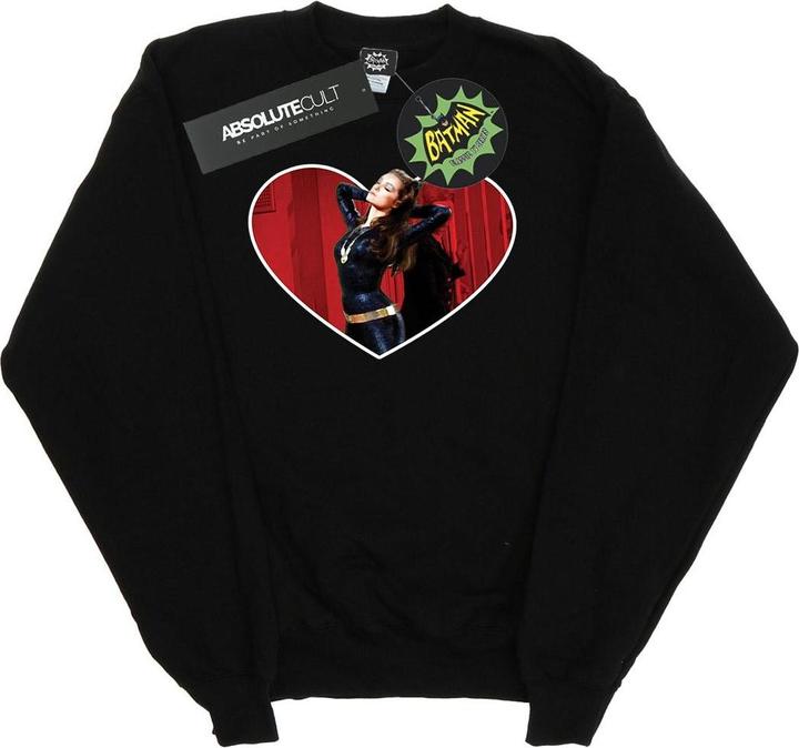 Batman TV Series Catwoman Heart Sweatshirt