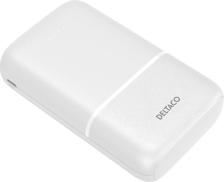 Produktbild Deltaco Powerbank 10,000 mAh, 2x USB-A, 1x USB-C (10 mAh)